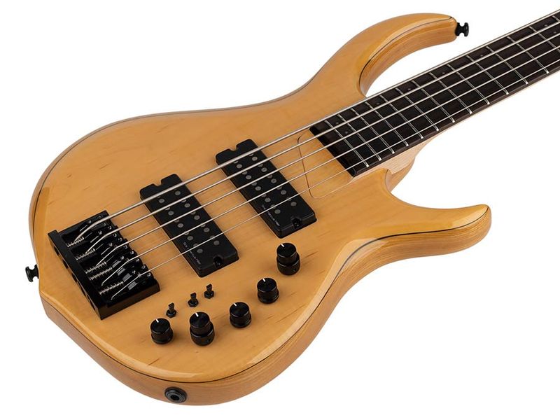 Sire M7 2nd Gen Series Marcus Miller Swamp Ash + Solid Maple 5-string Bass Guitar Natural