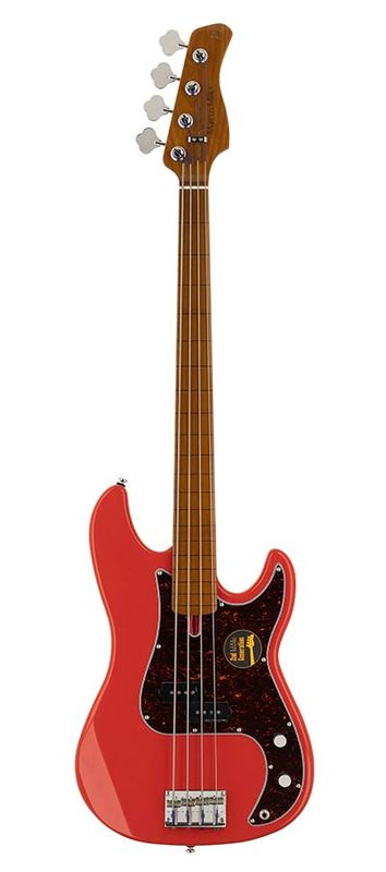 Sire P5 Series Marcus Miller Fretless Alder 4-string Passive Bass Guitar Dakota Red