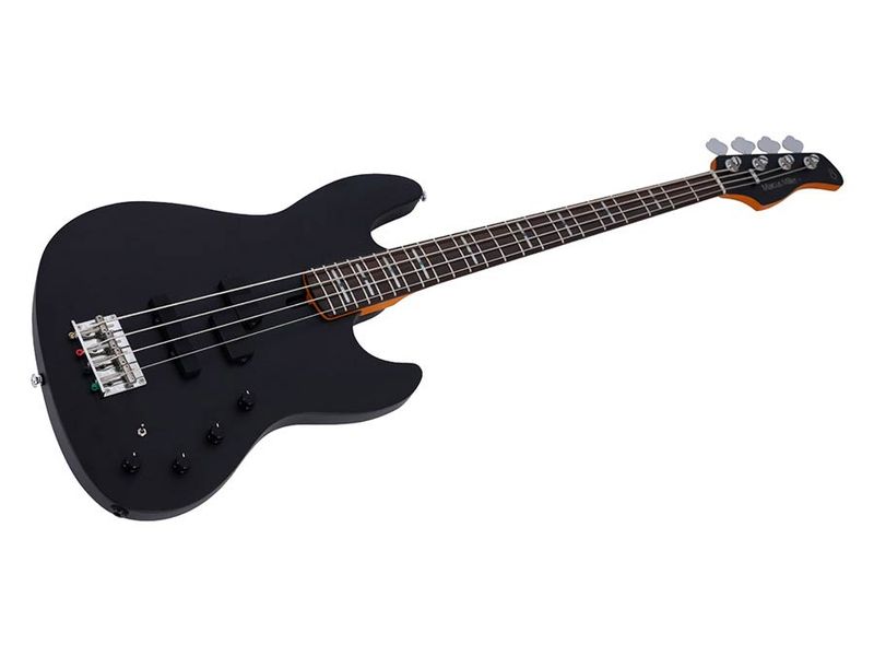 Sire U Series Marcus Miller alder 4-string active bass guitar, satin black