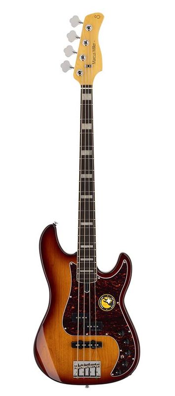 Sire P7 2nd Gen Series Marcus Miller Alder 4-string Bass Guitar Tobacco Sunburst