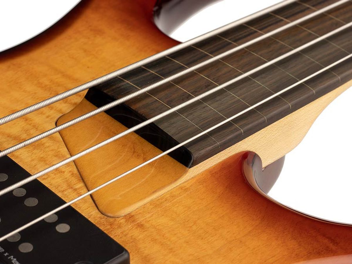 Sire M7 2nd Gen Series Marcus Miller fretless Alder + Solid Maple 4-string Bass Guitar Brown