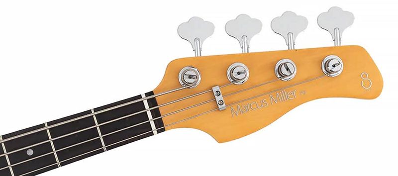 Sire P6 4/BSB mahogany+ash top 4-string active bass guitar butterscotch blonde