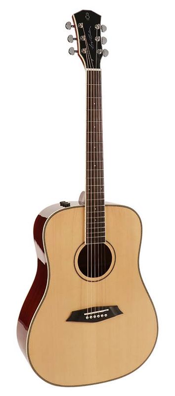 Sire A3 Series Larry Carlton Acoustic dreadnought Guitar with SIB electronics - Natural