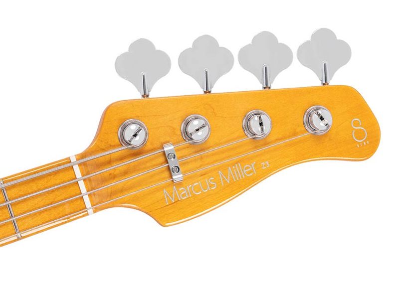 Sire Z Series Marcus Miller mahogany 4-string active bass guitar, sparkle black