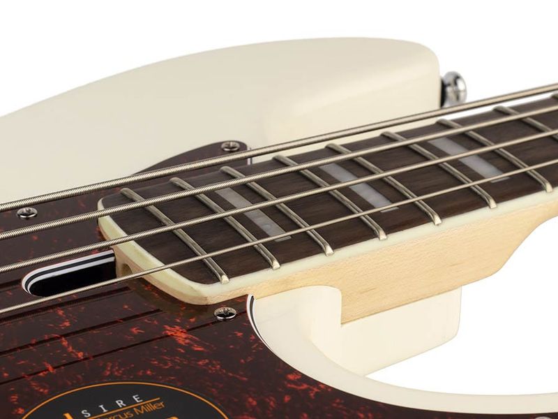 Sire V7 2nd Gen Series Marcus Miller Alder 4-string Bass Guitar Antique White