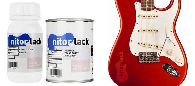 Hovedbilde NitorLACK polyurethane paint trans candy apple ...