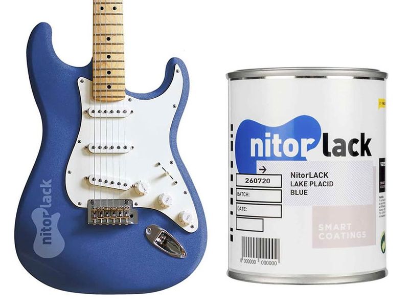 NitorLACK Nitrocellulose Paint Lake Placid Blue - 500ml can
