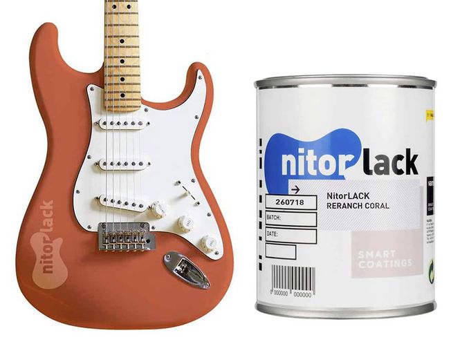 Hovedbilde NitorLACK Nitrocellulose Paint Coral Pink - 500ml can