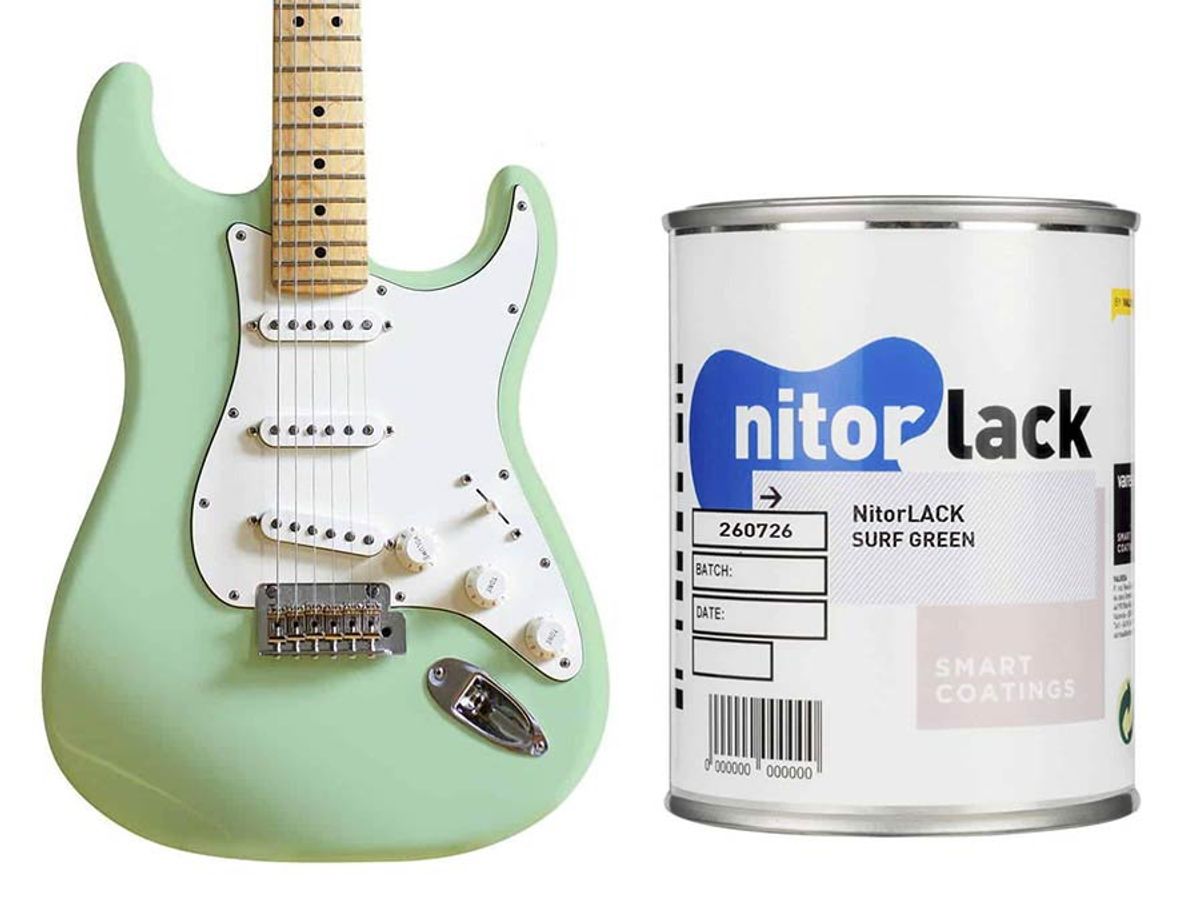 NitorLACK Nitrocellulose Paint Surf Green - 500ml can