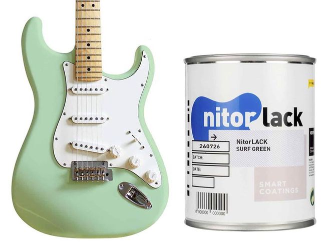 Hovedbilde NitorLACK Nitrocellulose Paint Surf Green - 500ml can