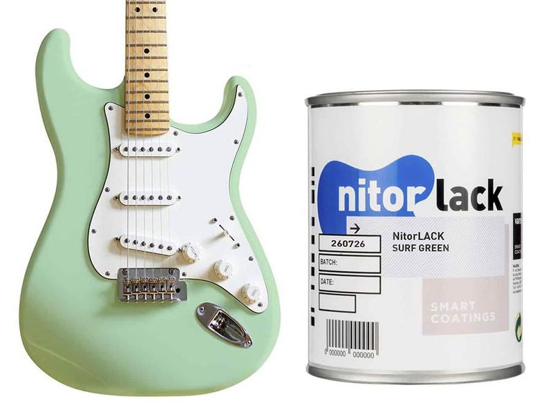 NitorLACK Nitrocellulose Paint Surf Green - 500ml can