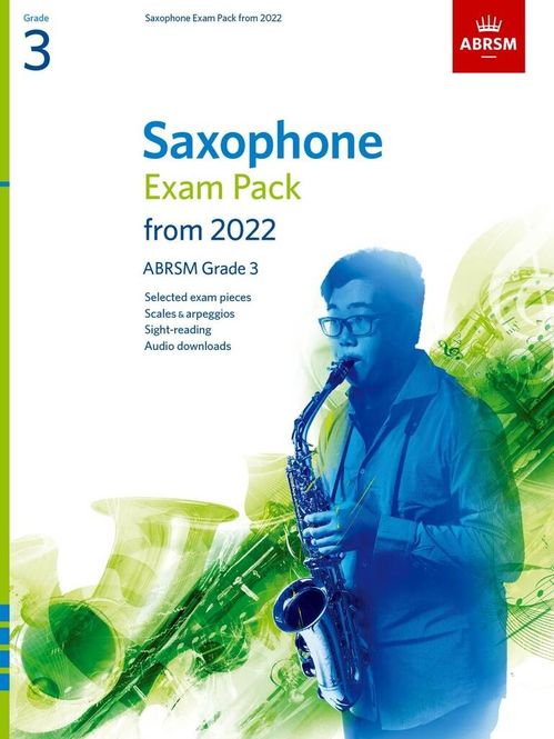 Hovedbilde Saxophone Exam Pack 2022-2025 Grade 3