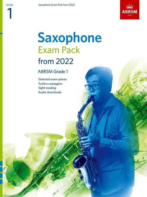 Hovedbilde Saxophone Exam Pack 2022-2025 Grade 1