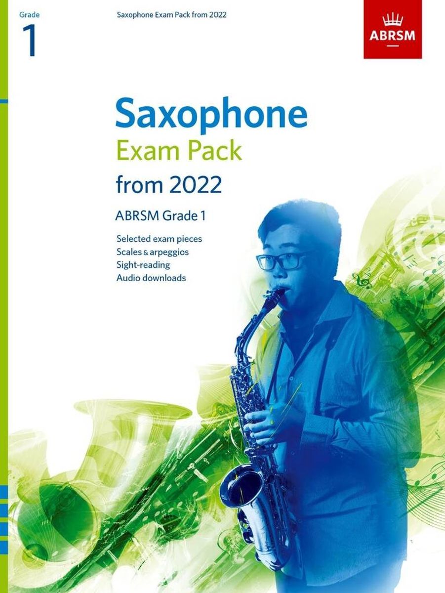 Saxophone Exam Pack 2022-2025 Grade 1