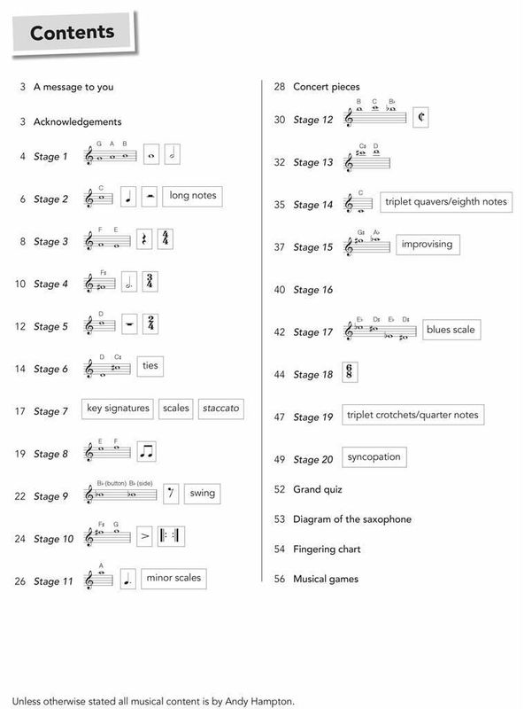 Saxophone Basics Pupil's Book