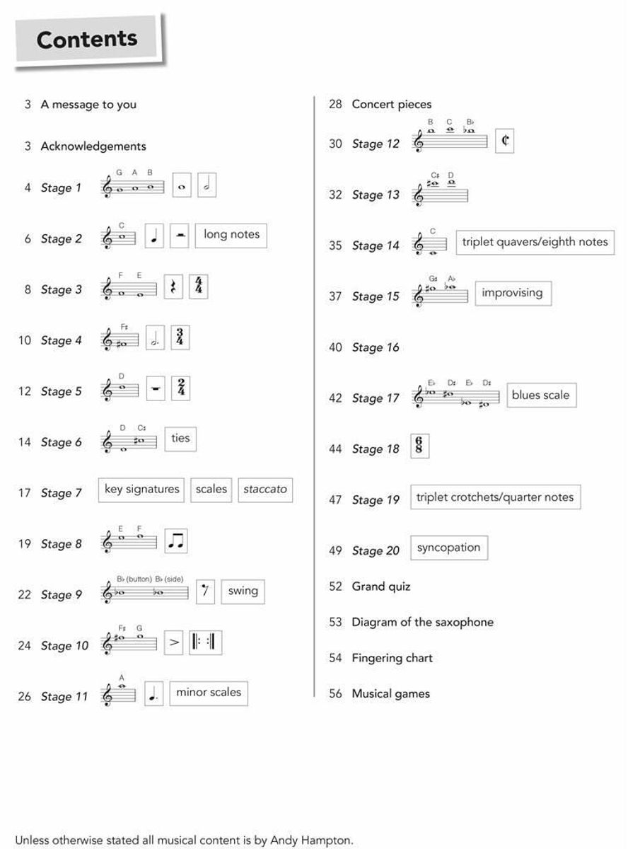 Saxophone Basics Pupil's Book