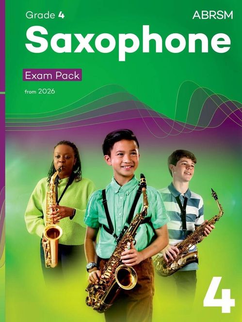 Hovedbilde Saxophone Exam Pack from 2026, ABRSM Grade 4