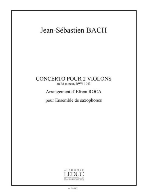 Concerto for 2 Violins in D minor