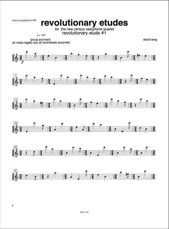 Revolutionary Etudes