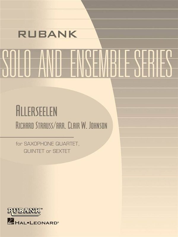 Allerseelen (Op. 10, No. 8 )
