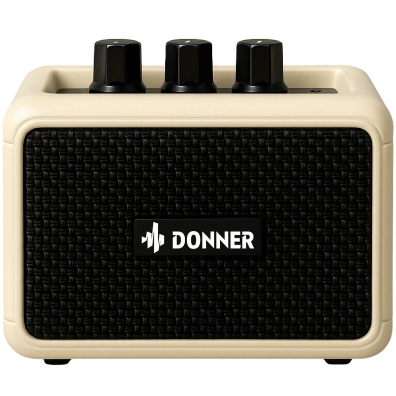 Donner DA-10B gitarforsterker vintage white