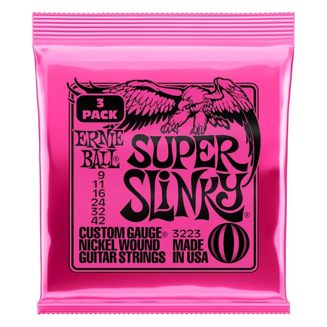 Hovedbilde Ernie Ball 3223 - 3-pack Super Slinky