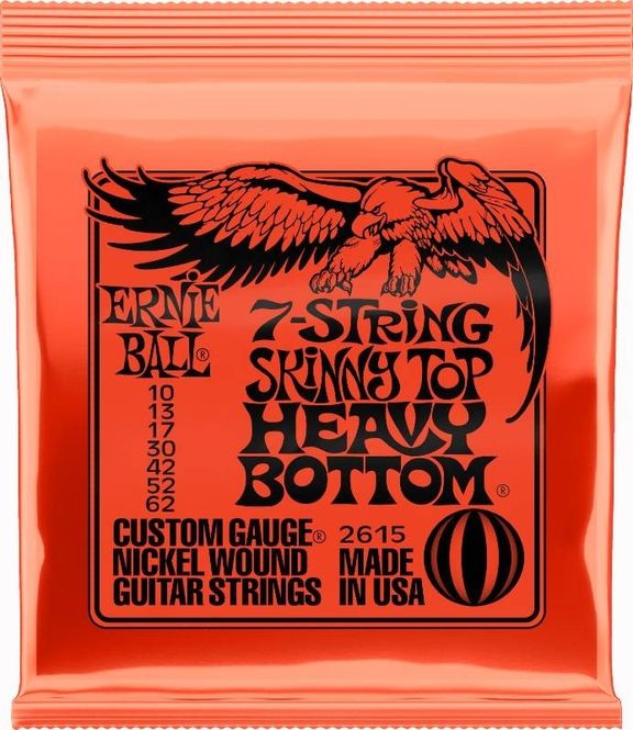 Hovedbilde Ernie Ball 2615 7-String Skinny Top Heavy Bottom ...