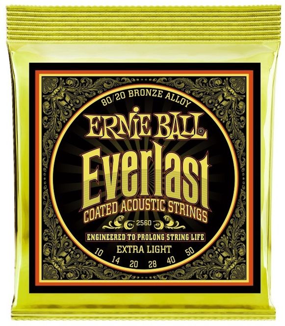 Hovedbilde Ernie Ball 2560 Everlast 80/20 Bronze Extra Light