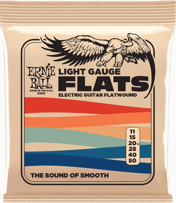 Hovedbilde Ernie Ball 2580 Flatwound Light