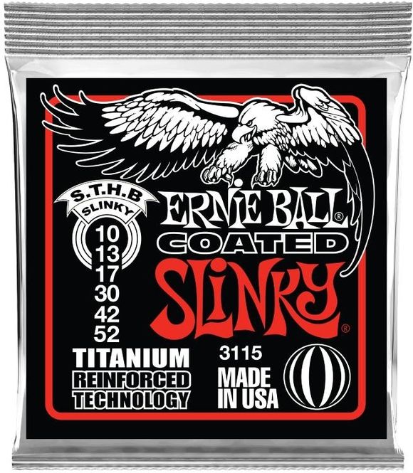 Hovedbilde Ernie Ball 3115 Coated Slinky - Skinny Top Heavy Bottom