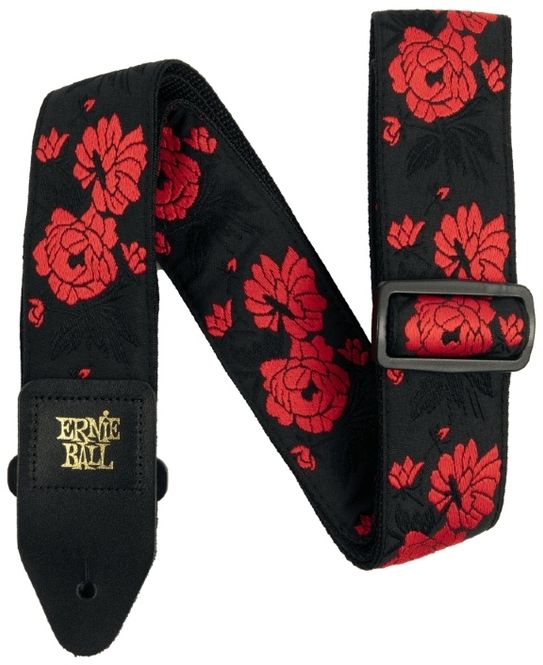 Hovedbilde Ernie Ball Tango Rose Jacquard Strap