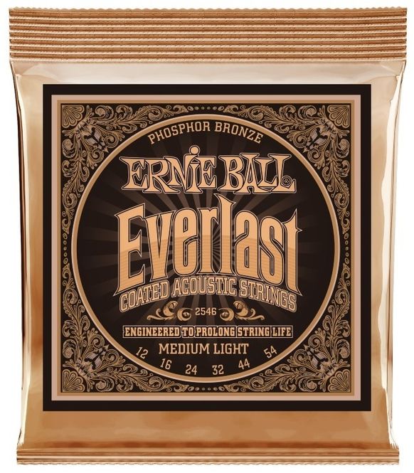 Hovedbilde Ernie Ball 2546 Everlast Phosphor Bronze Medium Light