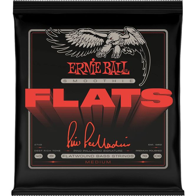 Hovedbilde Ernie Ball 2749 Pino Palladino Smoothie Flats ...