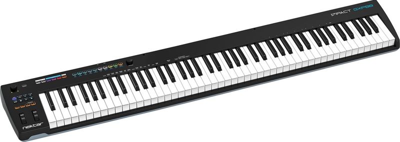 Nektar Impact GXP88 - USB-klaviatur med 88 semivägda tangenter, transportknappar m.m.