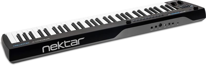 Nektar Impact GXP61 - USB-klaviatur med 61 semivägda tangenter, transportknappar m.m.