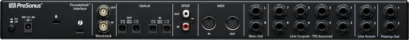 PreSonus Quantum 2626 - 26x26 audio interface, Thunderbolt 3