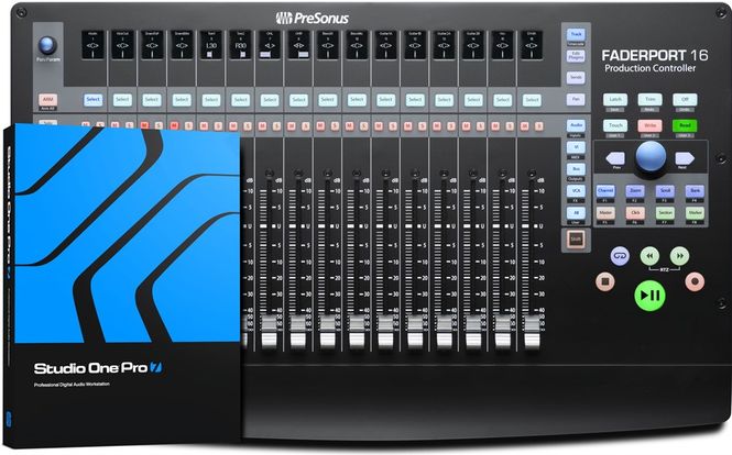 Hovedbilde PreSonus FaderPort 16 - DAW controller, 16 faders