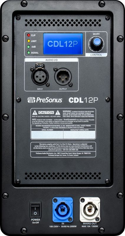 PreSonus CDL12P - Constant directivity sound reinforcement loudspeaker