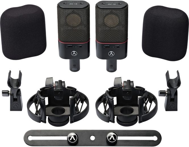 Hovedbilde Austrian Audio OC18 Dual Set Plus - 2x Mic, Shock ...