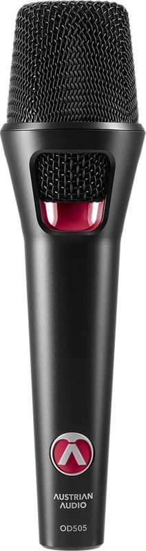 Austrian Audio OD505 Aktiv dynamisk mikrofon för sång. innehåller OCH1 Mic Clip, MSC1 väska