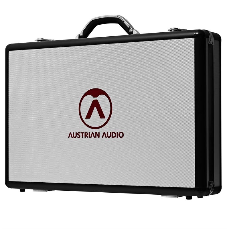 Austrian Audio OCDC1 Flightcase till 2x OC mikrofoner, 2x Shockmounts + OC tillbehör