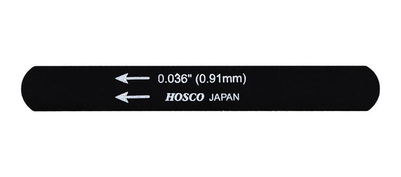 Hosco Japan Black Nut File 0.036