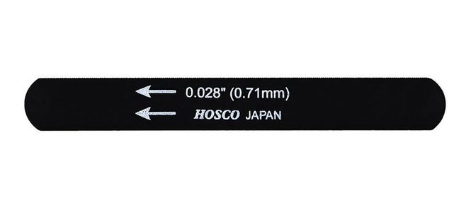 Hovedbilde Hosco Japan Black Nut File 0.028