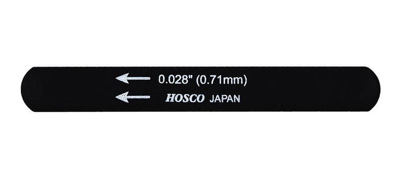 Hosco Japan Black Nut File 0.028