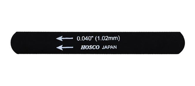 Hovedbilde Hosco Japan Black Nut File 0.040"