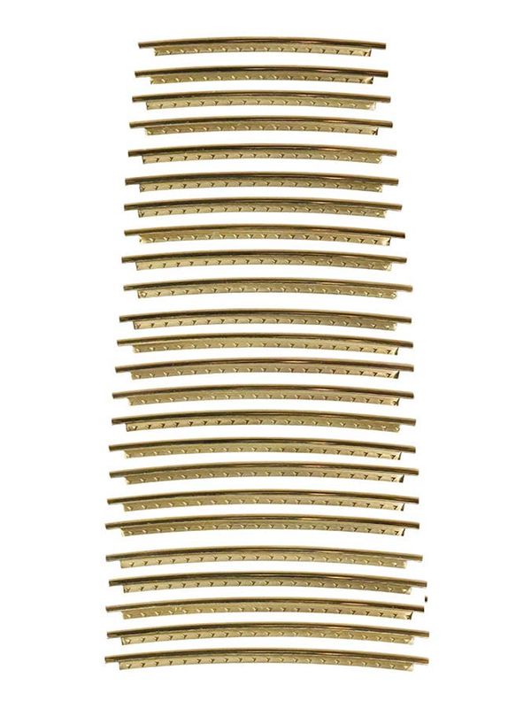 Hosco Japan HFPB-M2-P24 packaged precut phospfor bronze fretwire, medium jumbo, 2.70 x 1.00mm crown size, 24 pcs