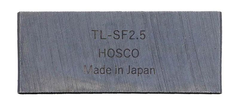 Hosco Japan H-TL-SF2.5 saddle slot file, 20 x 50mm, 2.5mm blade thickness