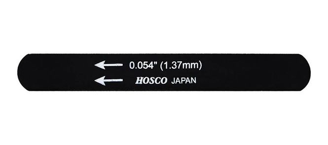 Hovedbilde Hosco Japan Black Nut File 0.054"
