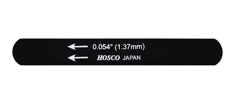 Hosco Japan Black Nut File 0.054