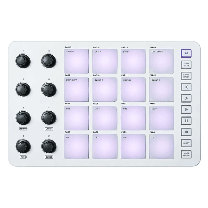 Hovedbilde M-vave Pad Midi bluetooth midi-controller